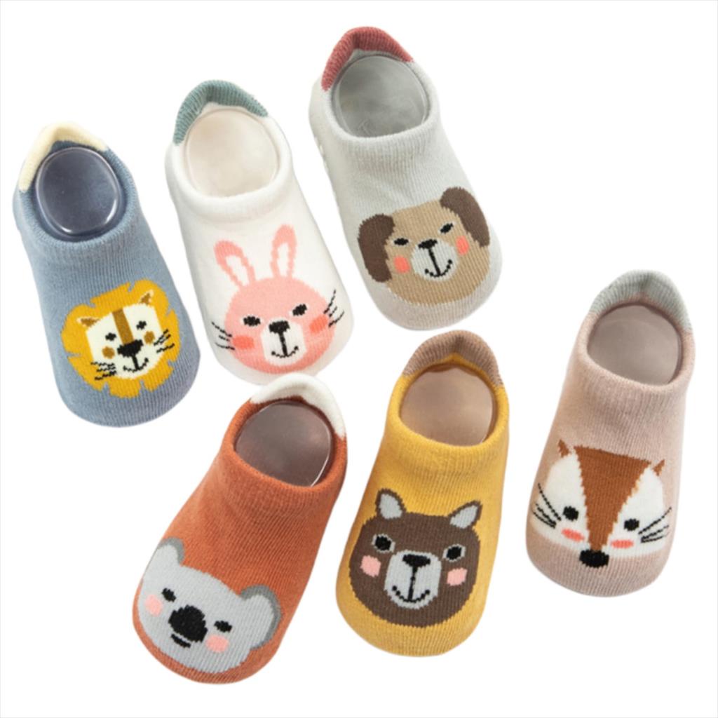 JM0082  (0-5 Tahun) Kaos Kaki Anak Bayi No  Slip Kids Socks Kaos Kaki Anak No Slip TK Bayi SD SMP karet baby sock socks Cewek Cowok Unisex Anti Slip Antislip