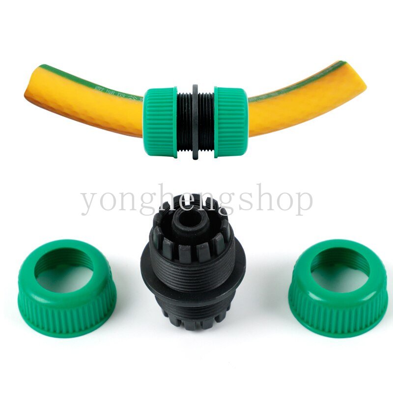 2pcs/set 1per2'Hose Connector Quick Conector Perbaikan Rusak Sambungan Adaptor Selang Bocor Irigasi Air Taman Pipa Extender Konektor Alat Berkebun