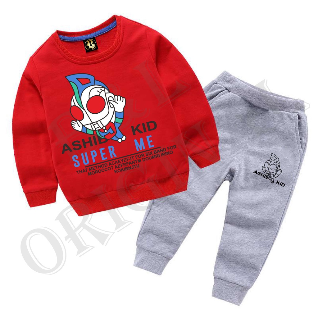 bisa byr d tempat/ BS/COD/SETELAN ASHIB KIDS ANAK ANAK 1-7 TAHUN//REALPIC//GOOD QUALITY