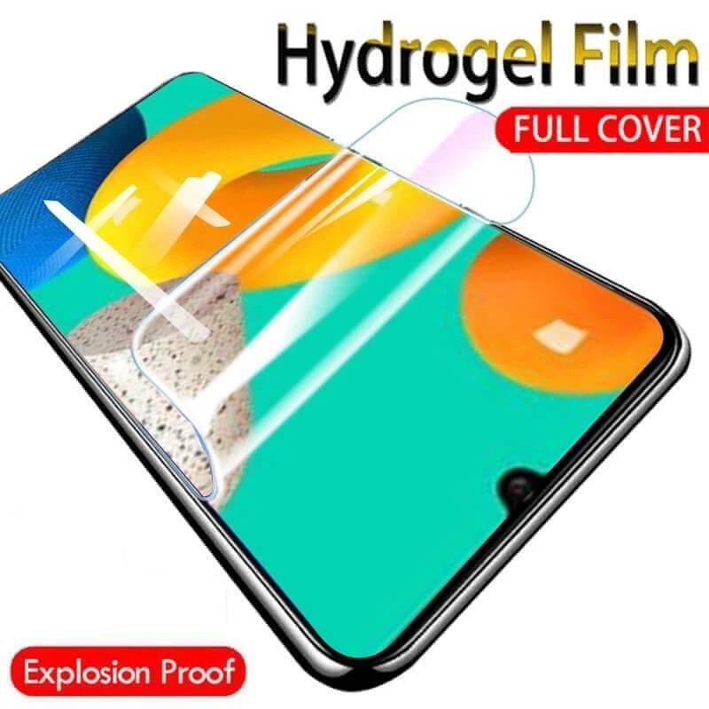 3pcs Full Cover Film Hydrogel Bening Untuk Film Pelindung Tecno Pop7 6 5 Pro 5S 5lte Pouvoir3Plus Anti Cahaya Biru Untuk Tecno Pova 4pro Neo