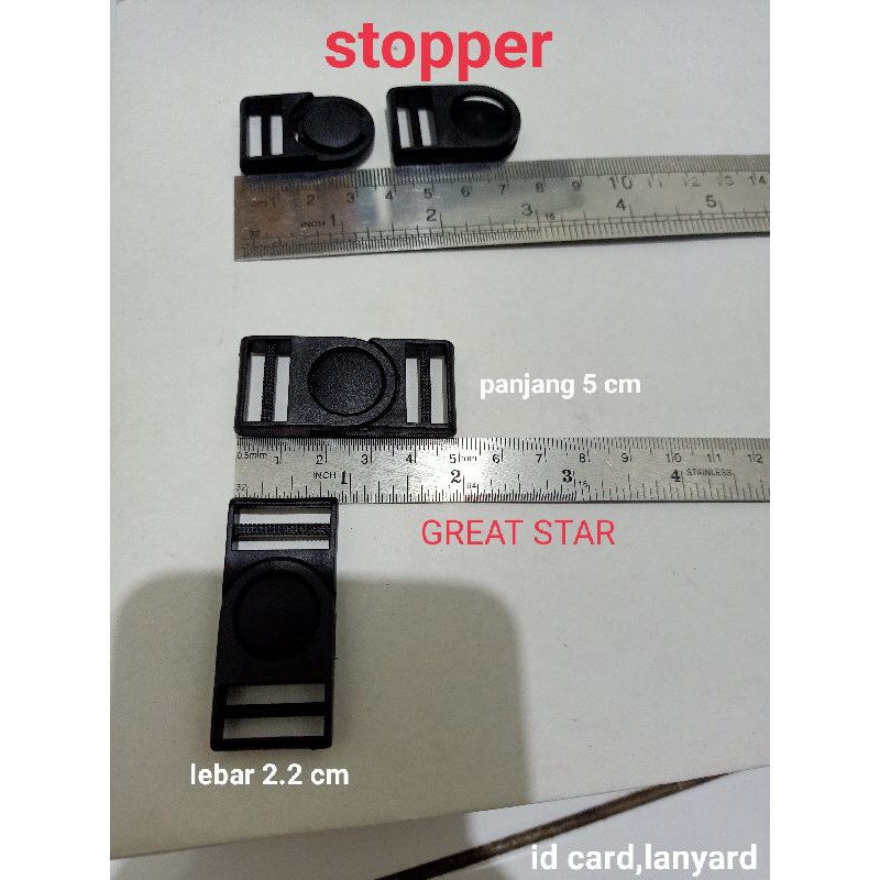 

STOPPER/STOPER ID CARD LANYARD 5CM X 2.2CM