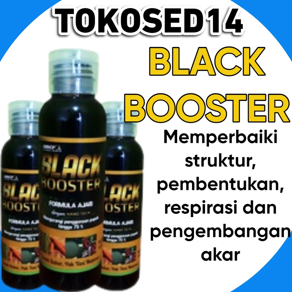 BLACK BOOSTER 100ml Penghemat Pupuk NPK UREA ZA Pupuk Booster