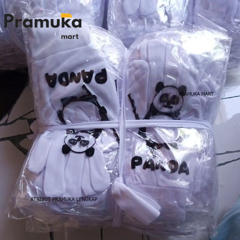Atribut Sarung tangan panda 12 pasang Jawa Tengah COD