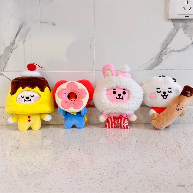 10 cm Tren Baru Liontin Boneka Mewah Gantungan Kunci Liontin Tas Boneka Liontin