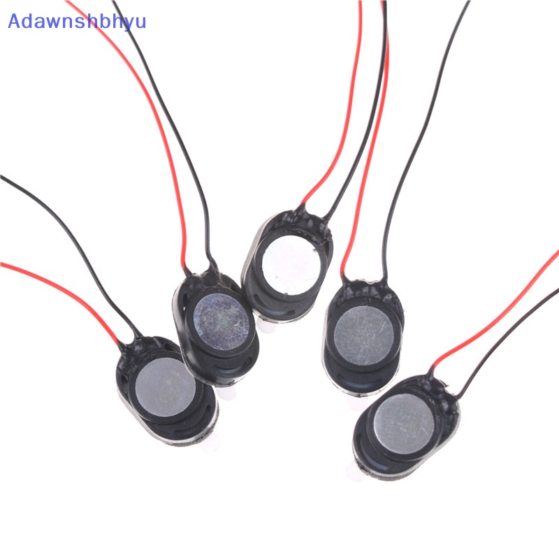 Adhyu 5Pcs Pengeras Suara Telepon 1W 8Ohm 15x10mm Terompet Kecil Loud Speaker ID