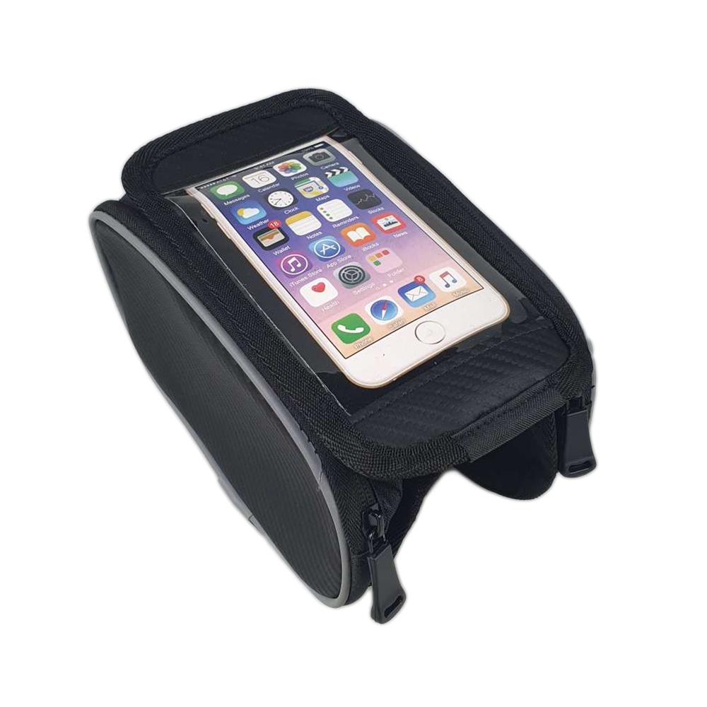 Roswheel Tas Sepeda Waterproof dengan Case Smartphone - ROS12813 - Black