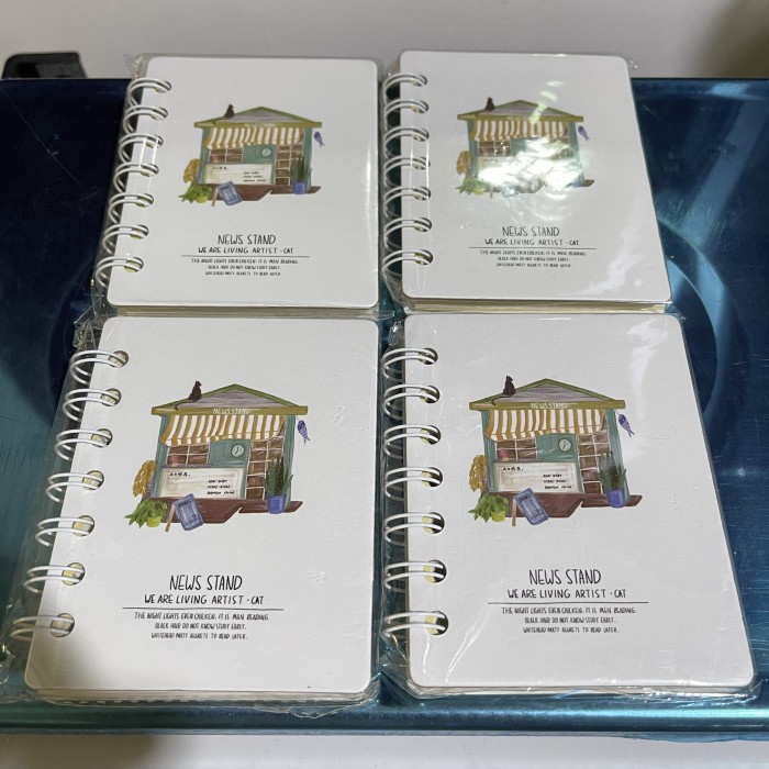 

memo notes ring motif news stand satuan -ZilonGSell