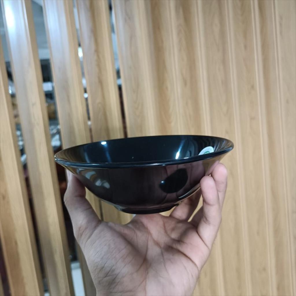 Golden Dragon Mangkok Baso Melamin 6 Inch Horeka Mangkuk W6006 Hitam