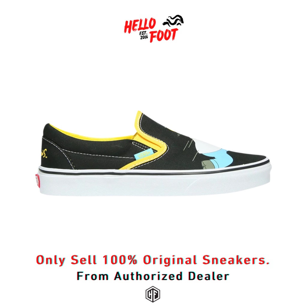 Sepatu Vans Slipon X Simpsons Homer And Bart VN0A5AO8269 [100% Resmi Store]