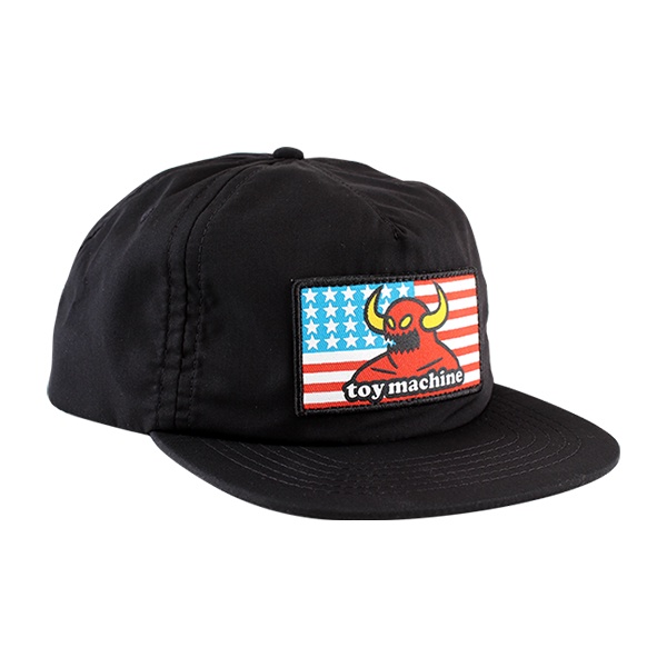 Toy Machine American Monster Unstructured Snapback Hat