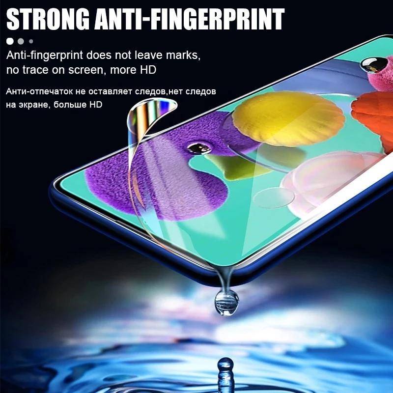 4pcs Film Hydrogel Untuk Samsung Galaxy A90 A80 A72 A71 A70 A60 A54 A53 A52 A52S A51 Pelindung Layar Untuk Galaxy A50 A42 A41 A40 A34 A33 A32 A30 A24 A23 A01 A02 A03 A04 A10 A11 A12