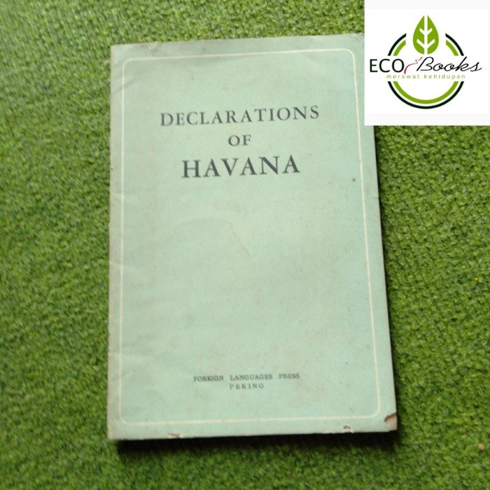 Ecobooks - Declaration of Havana