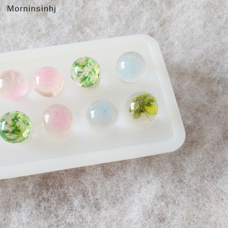 Mornin Resin Silicone Ball Beads Mold Liontin Cetakan DIY Craft Membuat Perhiasan Alat id