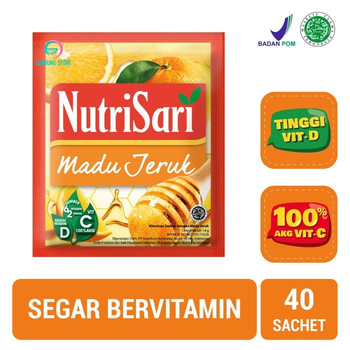 

NutriSari Madu Jeruk (40 Sch)