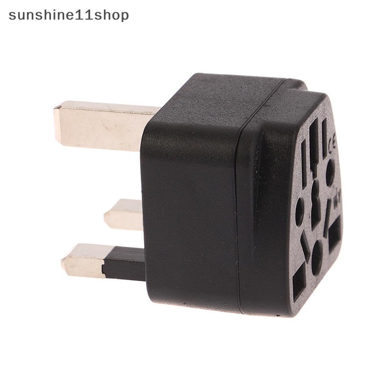 Sho Adaptor Colokan UK EU AU US Ke UK Universal Travel Plug Adapter US AU Ke UK Stop Kontak Listrik Power Converter Charger Stopkontak AC N