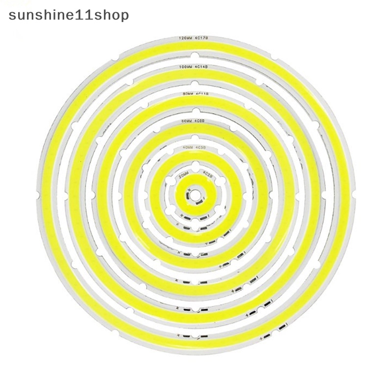 Sho -1 LED Bentuk COB 12V DC 20mm-120mm COB Ring Untuk Bohlam DIY N