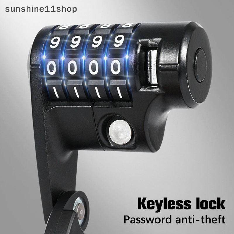 Sho Sepeda Lipat Password Lock Anti Maling Rantai Kabel Gembok Pengaman Pintu Motor Portable Kunci Aksesoris Sepeda N