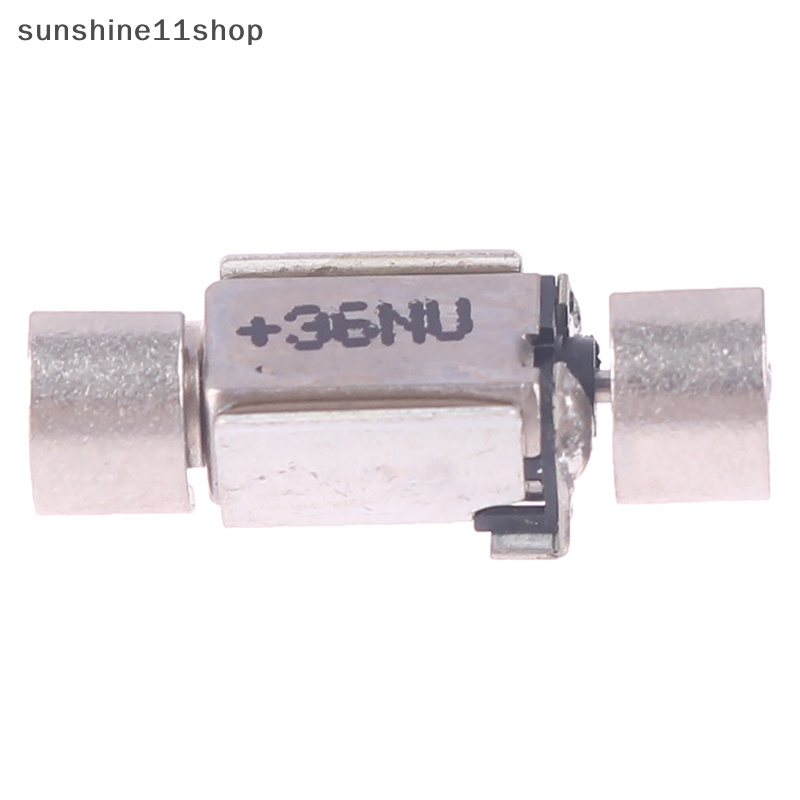 Sho 1Pc DC 1.5V-3V Kepala Ganda Mini Vibrag Motor Listrik Kecil 4mm Rotor Yang Tepat N