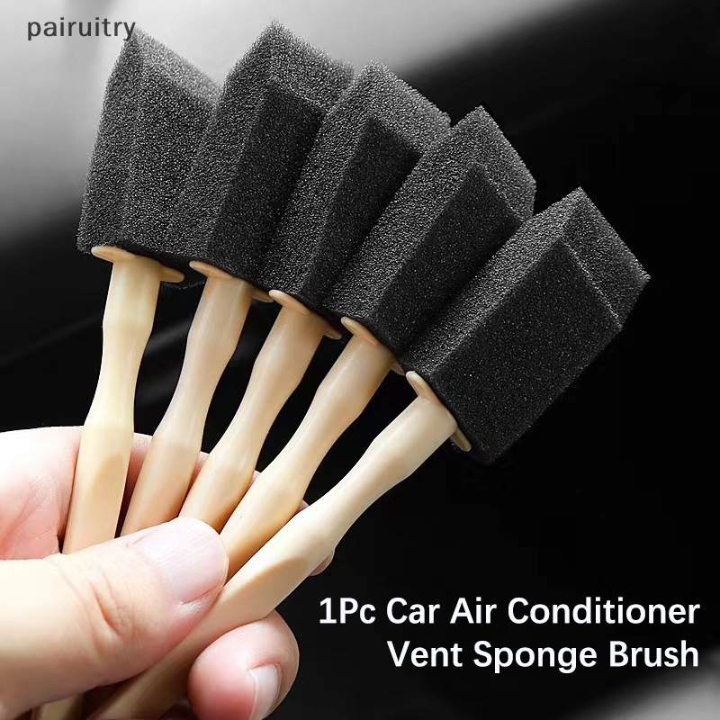 Prt 1Pc Sikat Spons Ventilasi Ac Mobil Car Grille Cleaner Detailing Brush PRT