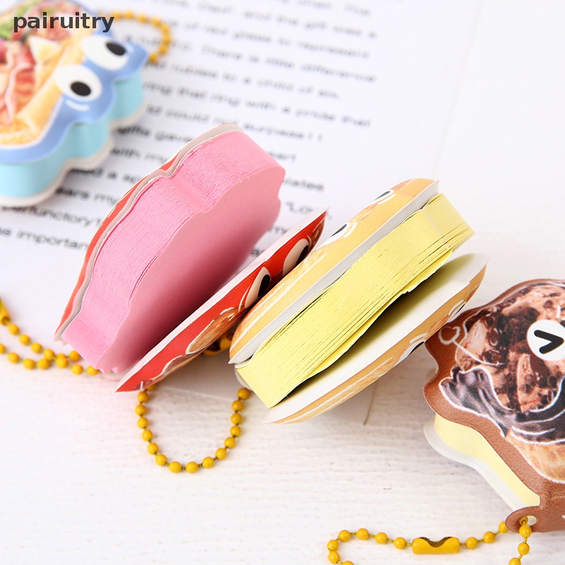 Prt Random Kreatif Planet Makanan Tanaman Deion Sticky Note Portable Pendant Book Cute Bean Book Mewarnai Halaman Memo Pad Kecil PRT