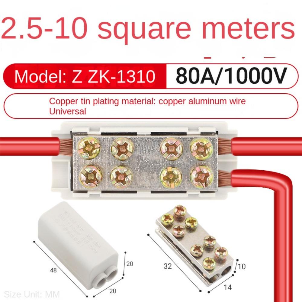 TOP T-type Wiring Terminal Konektor Umum Listrik Pengunci Quick Crimp Splitter Wire Connector Kabel Listrik Junction Box Quick Wire Connector Terminal