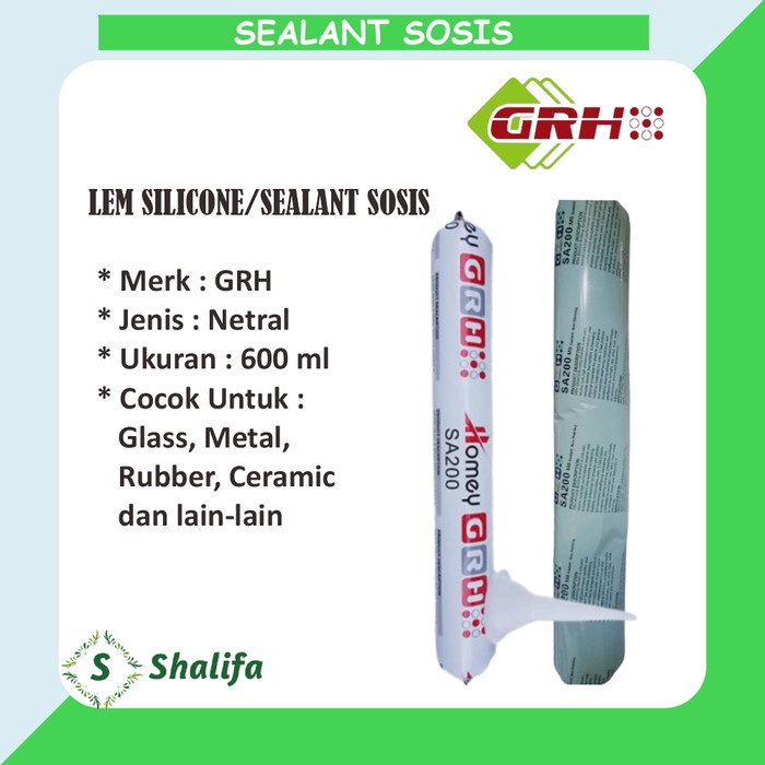 Sealant Sosis GRH SA 200 MS - Lem Silicone Dodol - SA 200