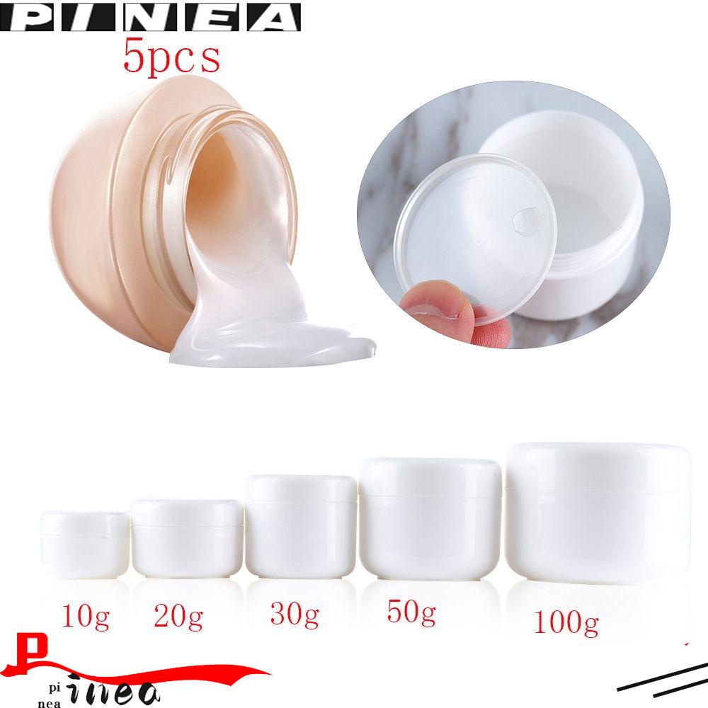 Toples Krim Wajah Nanas Travel Makeup Lip Balm Pot Botol Kosmetik