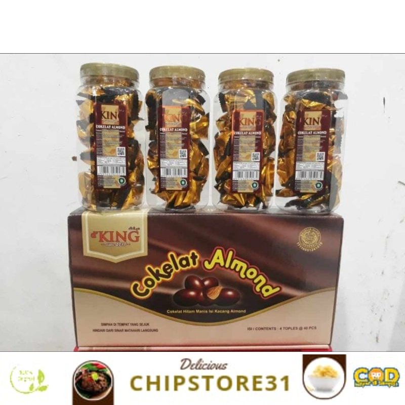 

New D'king Cokelat (almond, hazelnut, chocoberry almond, kurma, peanuts) pertoples