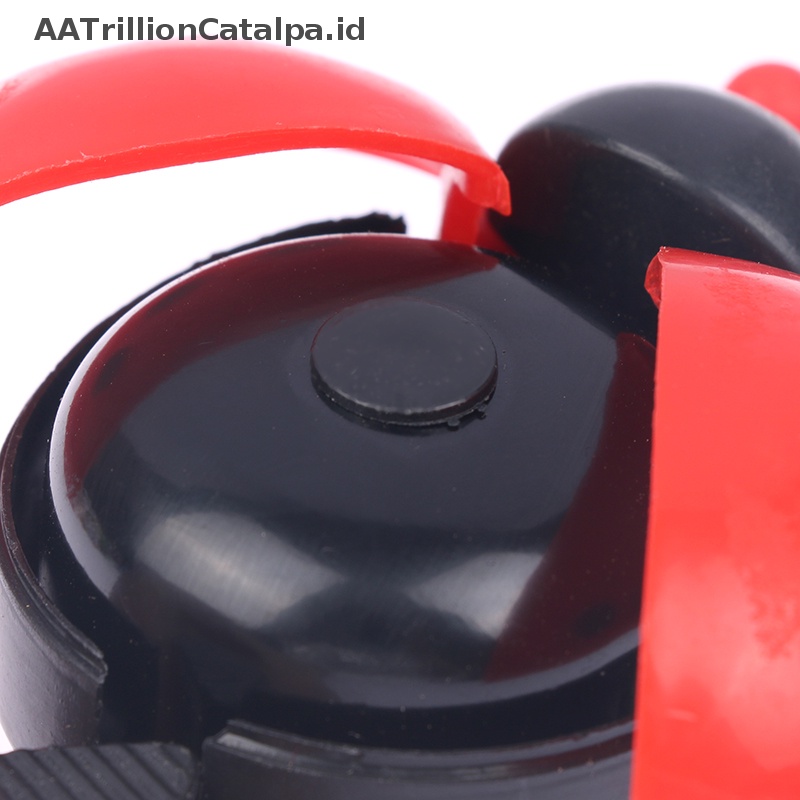 Aatrillioncatalpa Bel Sepeda Kartun Kumbang Ladybug Cycling Bell Sepeda Ride Horn Alarm Sepeda ID