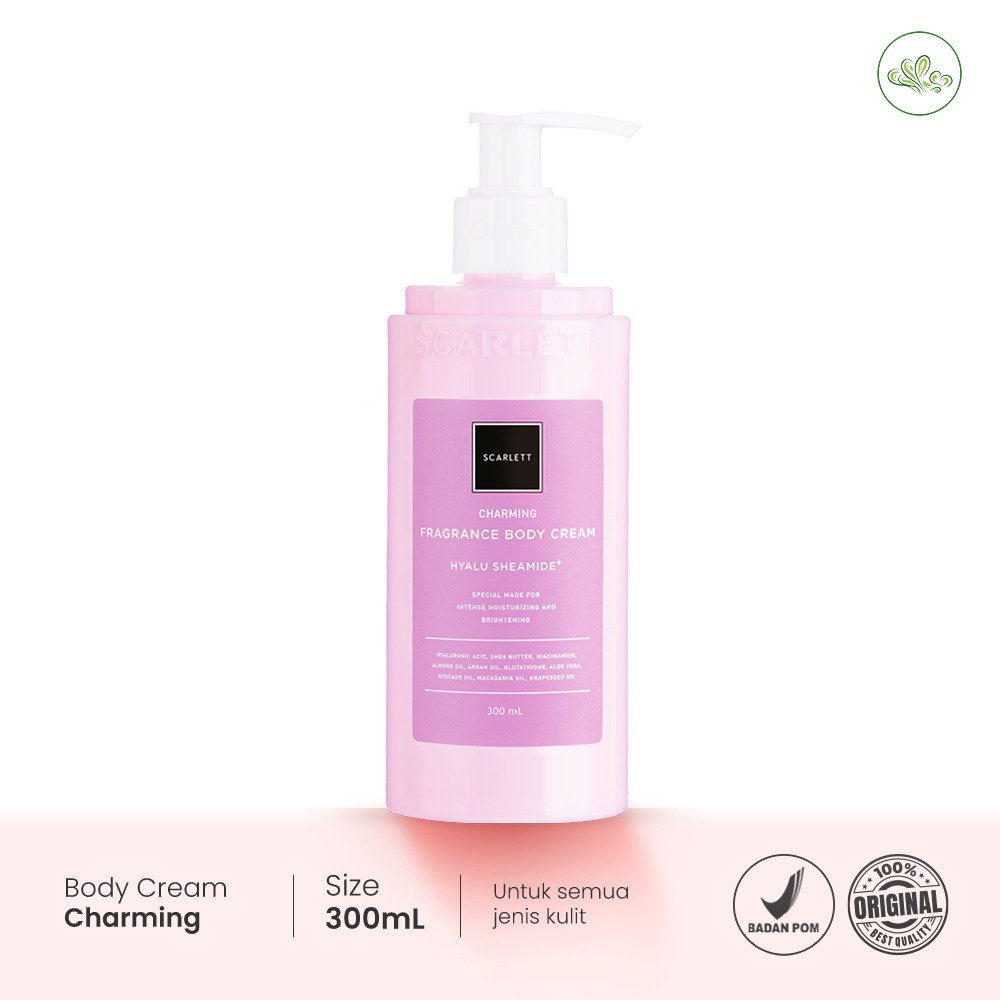 BODY CREAM SCARLETT. BODY CREAM