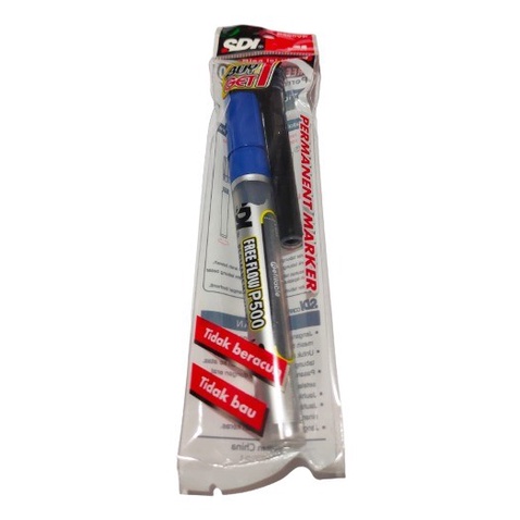 

Spidol Permanen SDI P500-2P (Buy 1 get 1) - Biru