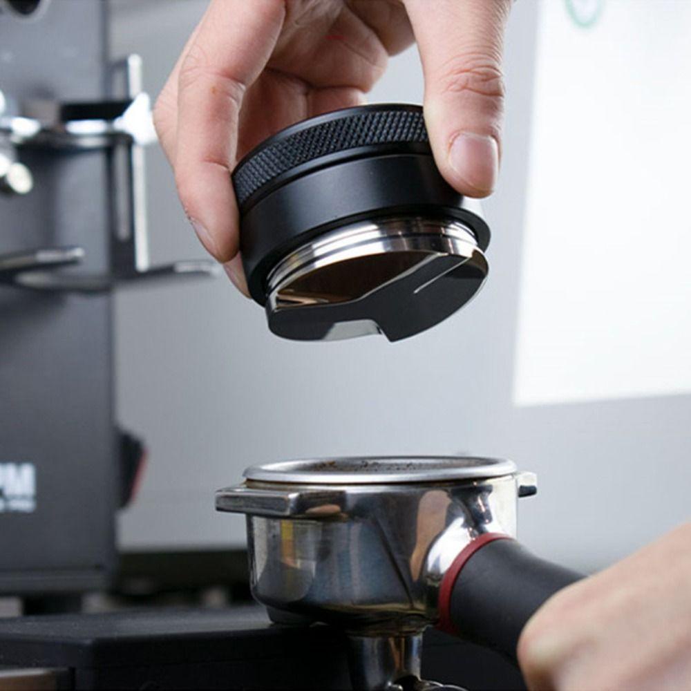 Rebuy Coffee Tamper Adjustable Mudah Digunakan Cafe Manual Distributor Kopi Tiga Siku