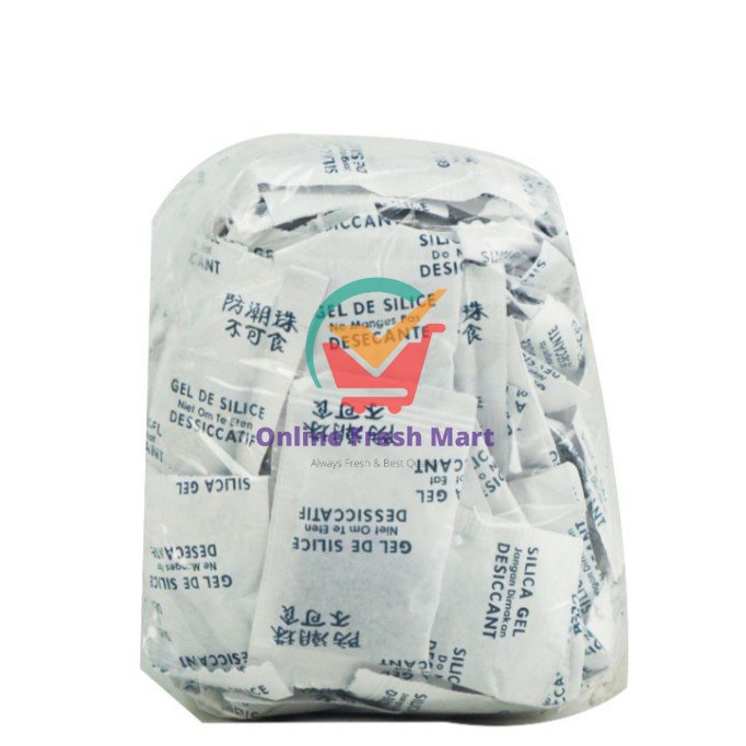 

Silica Gel 100 gr [kurleb isi 72 pcs] - Online Fresh Mart Denpasar