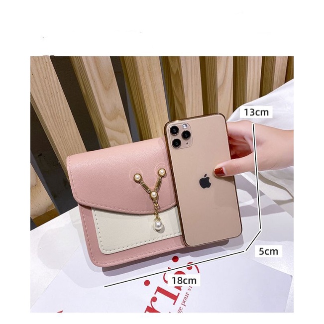 KH Tas Wanita Selempang Kecil Mutiara Terbaru Woman Bag PU A47