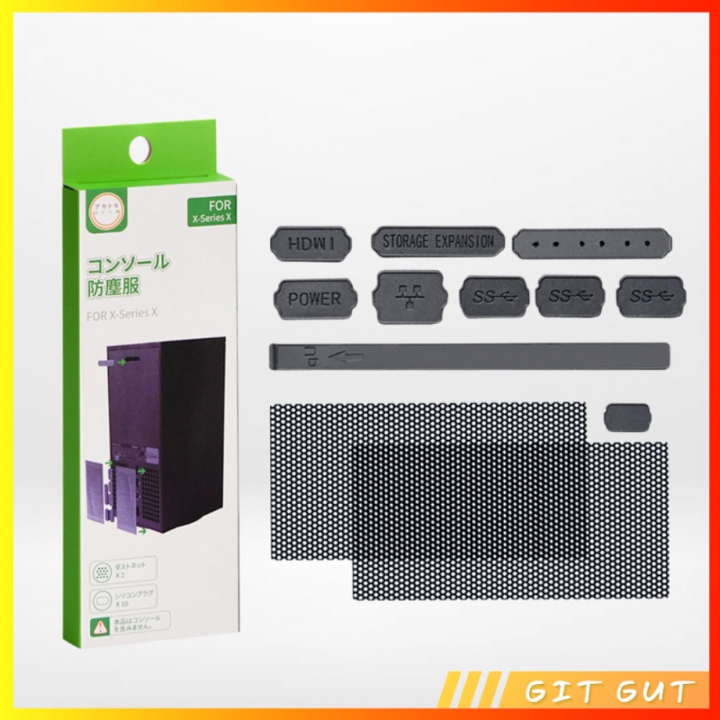 Dust cover Plug 1 Set Penutup Lubang Port Xbox Series X Anti Debu