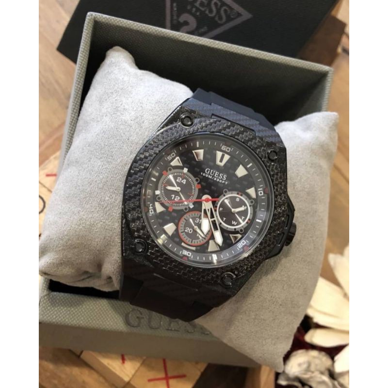 HAPPYFASHION  JAM TANGAN PRIA GUESS W1048G2 / W1048G1 GARANSI TOKO