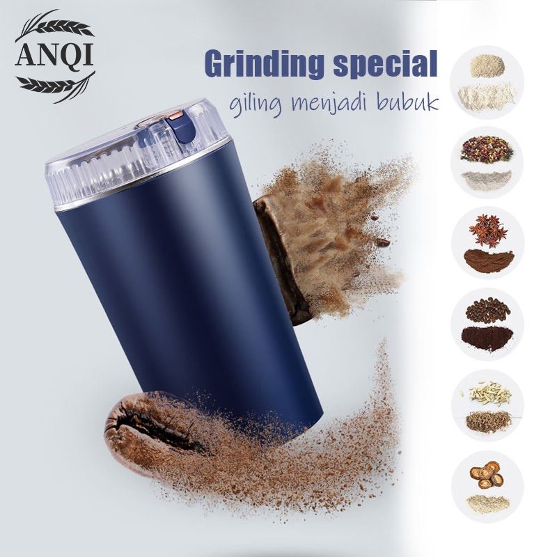 ANQI 1888 Blender Electric Kopi / Blender Chopper Penggiling Biji Beras Kacang Bubuk Kopi Portable Multifungsi Serbaguna VS-1861