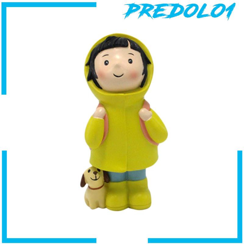 [Predolo1] Patung Resin Patung Ransel Rak Buku Ruang Tamu