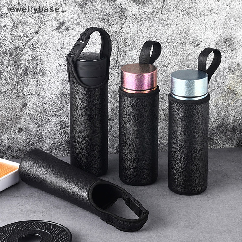 [jewelrybase] Pu Sport Botol Air Case Insulated Bag Holder Penutup Lengan Untuk Mug Botol Butik