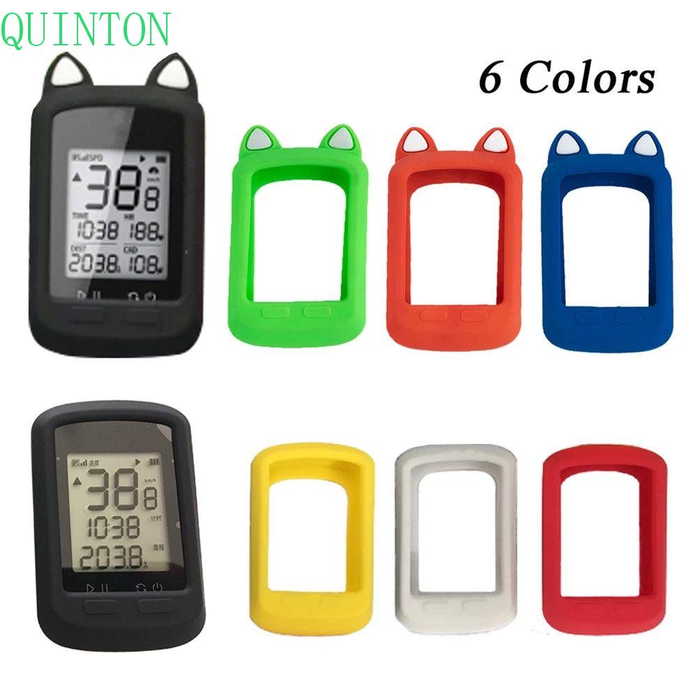 Quinton Komputer G+Cover Tahan Air Aksesoris Sepeda MTB Sepeda Jalan Lembut Pelindung Shockproof Silicone Protector Case