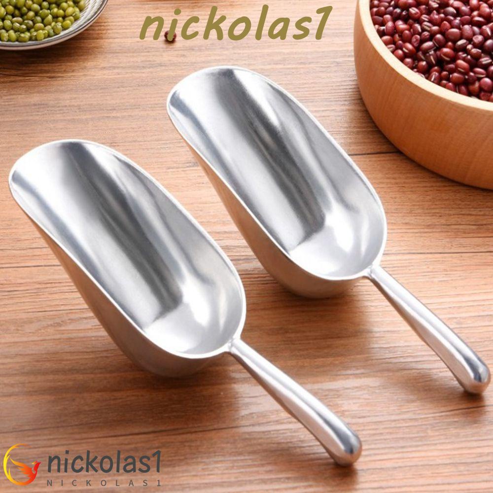 Nickolas1 Ice Scoop Multi-Fungsi Ergonomic Handle Ice Scraper Scooper Bar Alat Untuk Sekop Biji Bijian Es