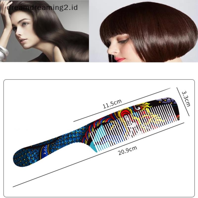 (drea) Fashion Style Professional Barber Hair Cutg Comb Sisir Rambut Salon Hairdressing //