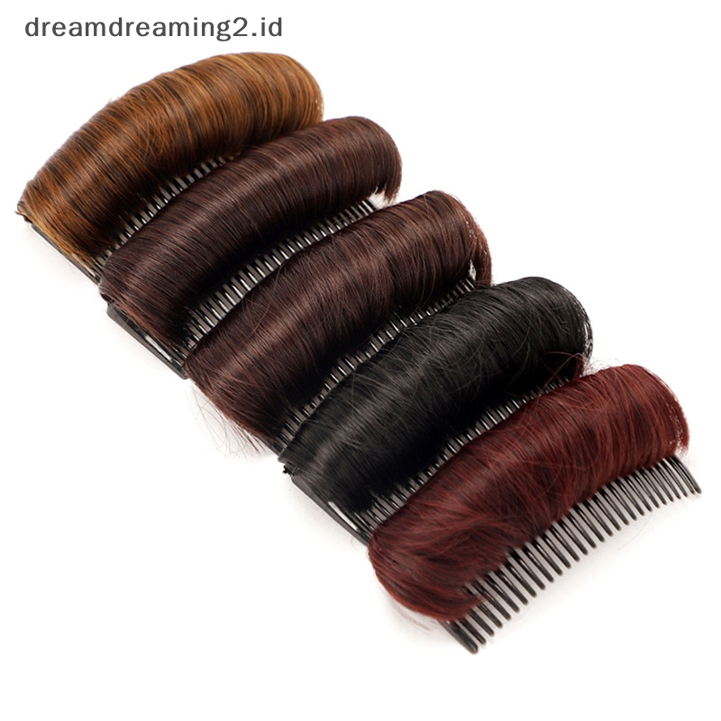 (drea) Wig Cushion Stabil Nyaman Suhu Tinggi Serat Insert Sisir Invisible //