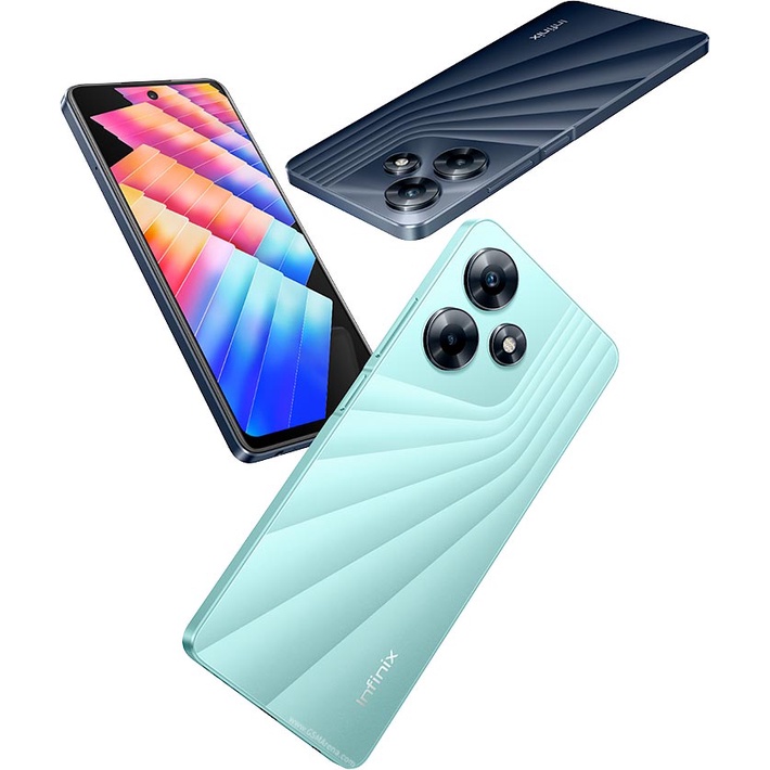 Infinix Hot 30 NFC 8GB+128GB Garansi Resmi Infinix 1 Tahun, Display Type IPS LCD, Size 6.78 inches, Chipset Mediatek Helio G88, Main Camera Dual 50MP+0.008MP, Selfie camera Single 8MP, Battery Type Li-Po 5000 mAh, BARU GARANSI RESMI