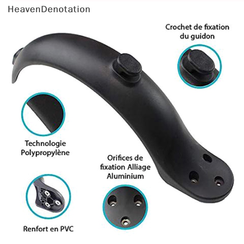 [HeavenDenotation] Spakbor Skuter Sayap Depan Belakang Mud Guard ABS Untuk xiaomi Mijia m365 Pro Parts HDV