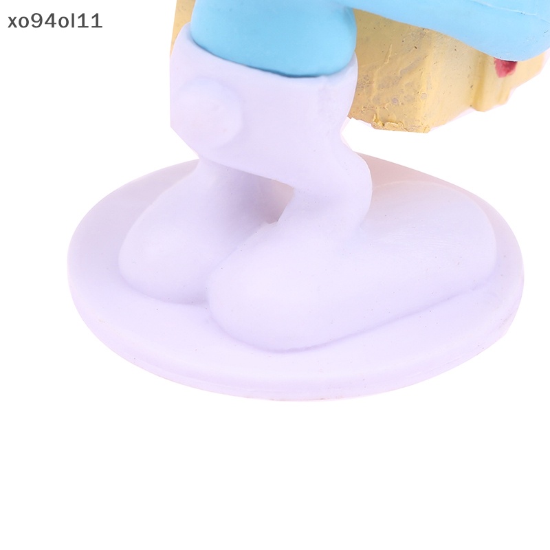 Xo 12gaya Anime Kartun Smurfs PVC Model Mainan Lucu Semangat Biru Boneka Kue Decora OL