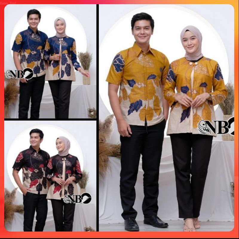 Batik Couple | Batik Couple Modern | Baju Batik Couple | Batik Tunik Couple Galery Batik