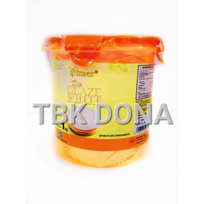 

New Arrival- Elmer Dip Glaze Vanilla / White / Susu 1kg