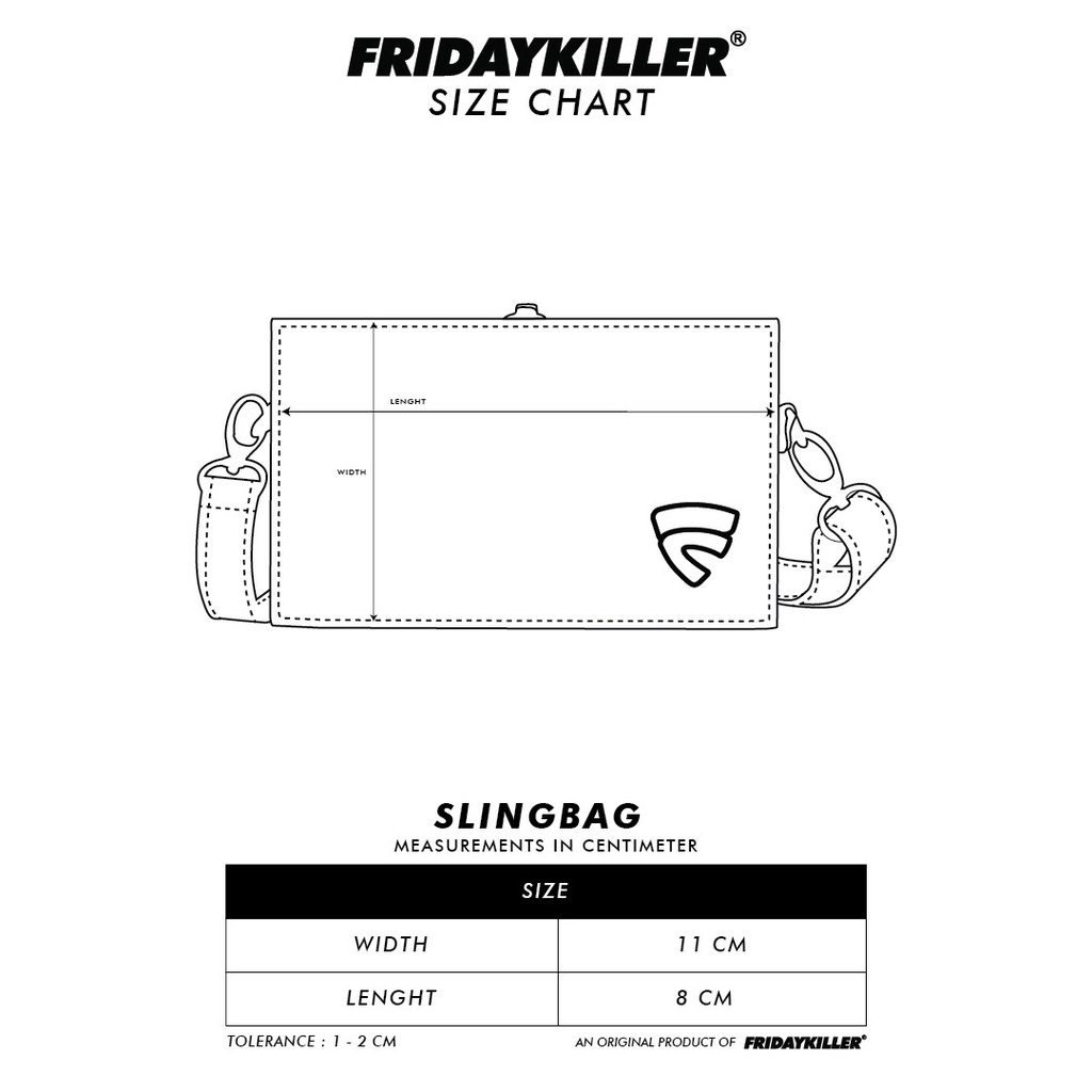 TAS SELEMPANG FRIDAY KILLER | DIPPY BAG GOLD