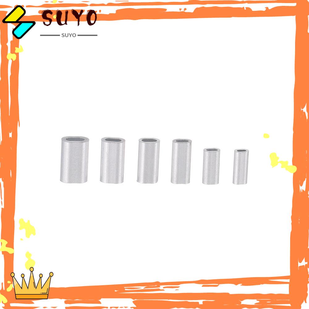 Suyo Kawat Pancing Tabung Portable Stainless Steel Oval Double Aluminium Tube